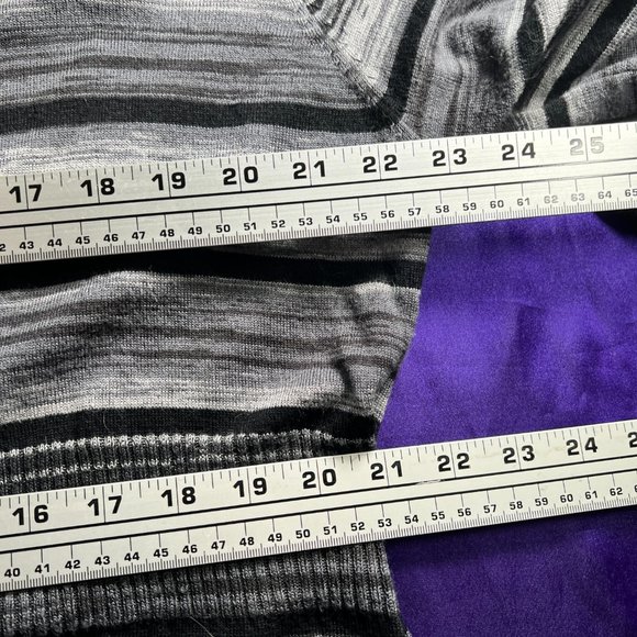 πPink Rose Knitted Turtleneck 3/4 Sleeves Midi Dress with Drawstring - Picture 11 of 16